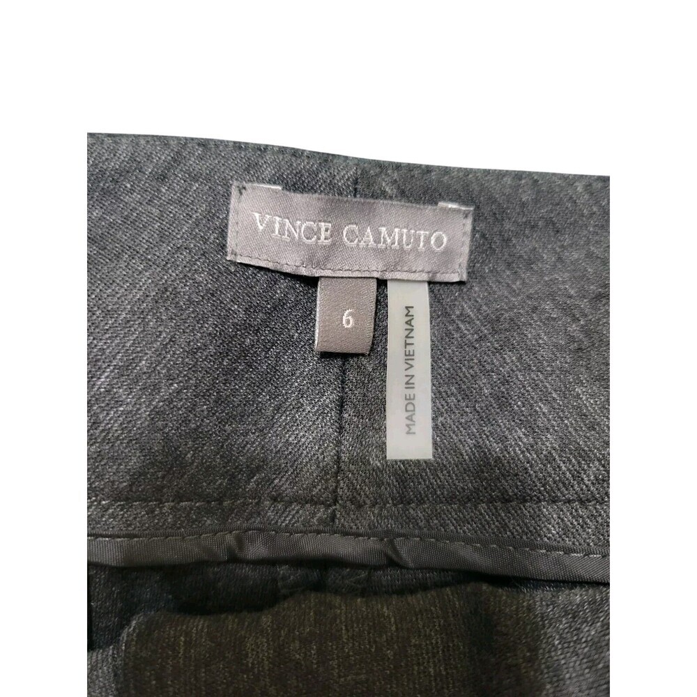 Vince Camuto Gray Ponte Knit Tapered Leg Pants Size 6 F10 - Picture 5 of 11